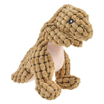 Peluche Dinosaure pour Chiens et Chats – Jouet Interactif
