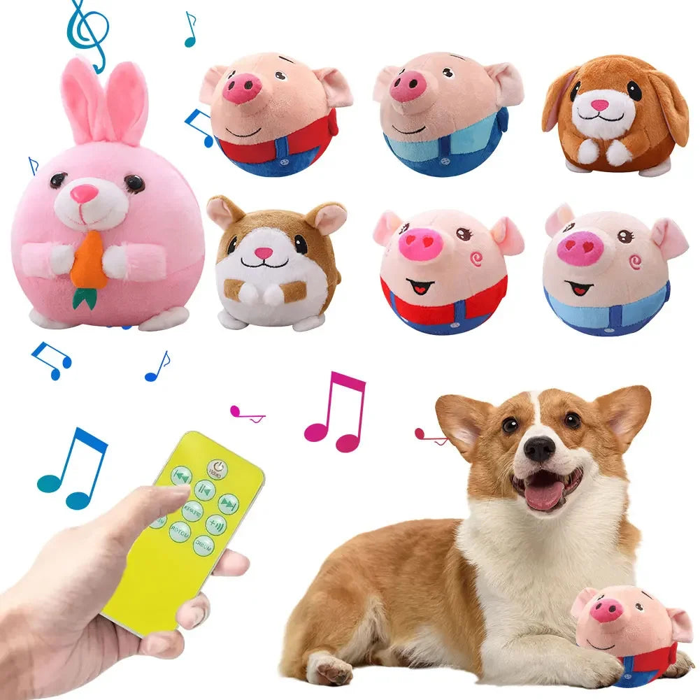 Balle Électronique Interactive pour Chiens & Chats – Rebonds et Vibrations