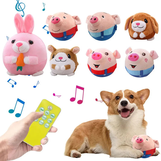 Balle Électronique Interactive pour Chiens & Chats – Rebonds et Vibrations