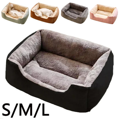 Lit Douillet en Peluche pour Chats