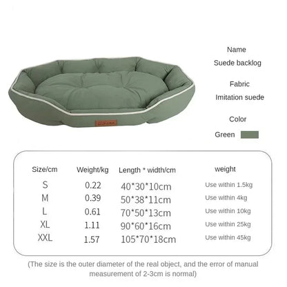 Lit Douillet en Peluche Lavable pour Chiens & Chats