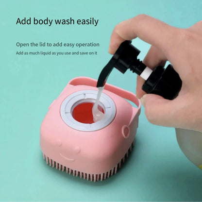 Brosse de Bain et Massage en Silicone – Chiens & Chats