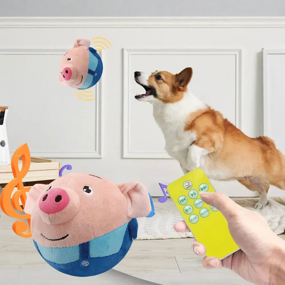 Balle Électronique Interactive pour Chiens & Chats – Rebonds et Vibrations