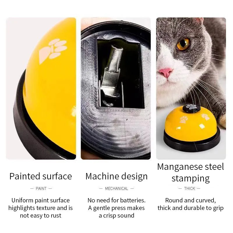 Cloche Interactif pour Animaux – Dressage & Stimulation