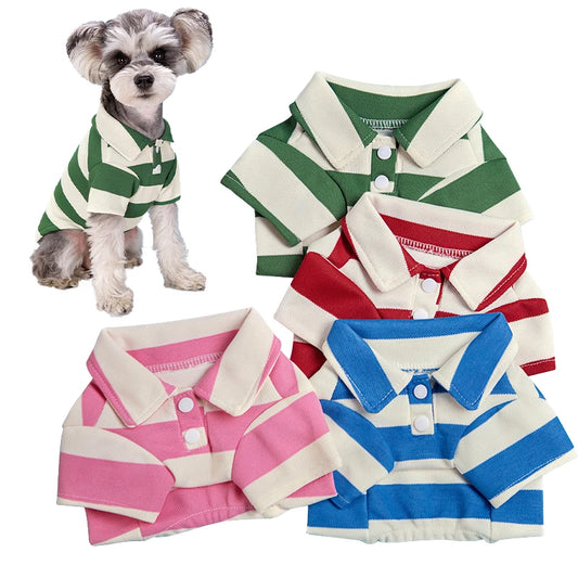 Polo d’Été Décontracté pour Chiens – Petits & Grands