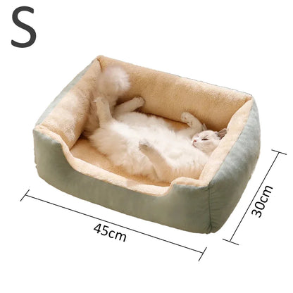 Lit Douillet en Peluche pour Chats
