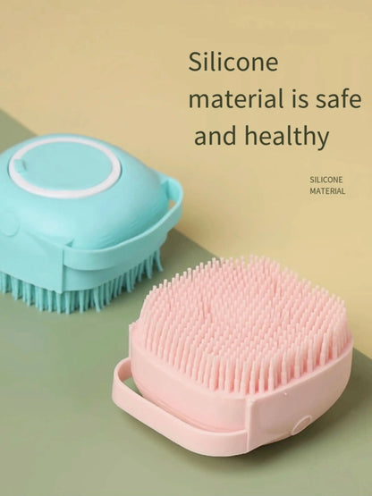 Brosse de Bain et Massage en Silicone – Chiens & Chats