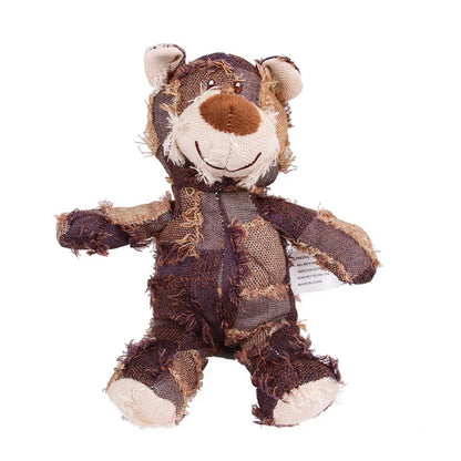 Jouet en Peluche Ours pour Chiens – Jouet Interactif et Mâchouillage
