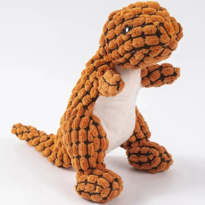 Peluche Dinosaure pour Chiens et Chats – Jouet Interactif