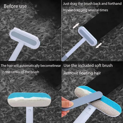 Brosse Anti-Poils pour Chiens & Chats – Meubles, Vêtements et Voiture