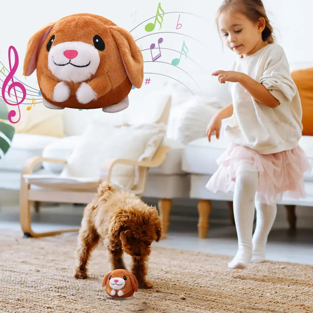 Balle Électronique Interactive pour Chiens & Chats – Rebonds et Vibrations