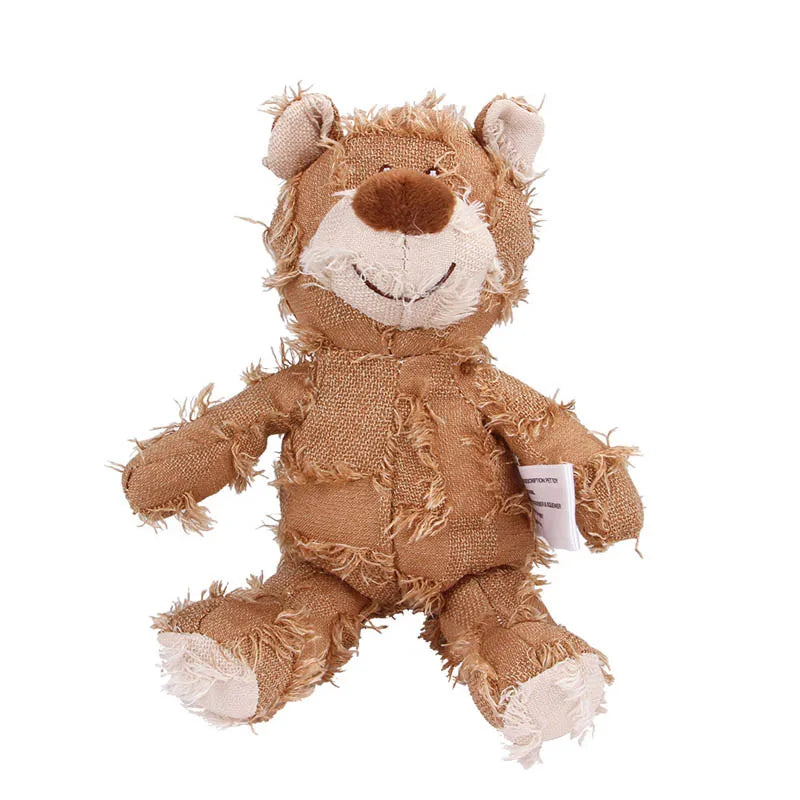 Jouet en Peluche Ours pour Chiens – Jouet Interactif et Mâchouillage