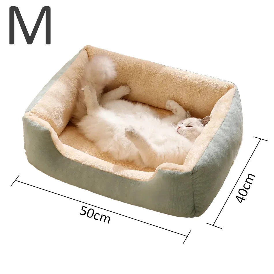 Lit Douillet en Peluche pour Chats